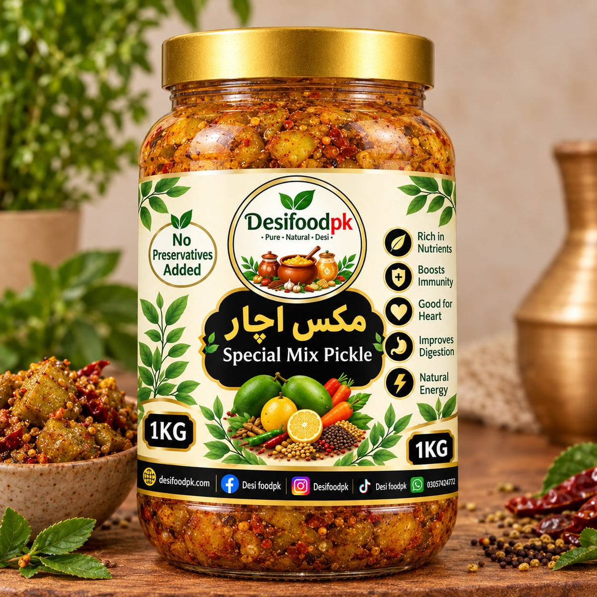 Special Mix Pickle (اچار)