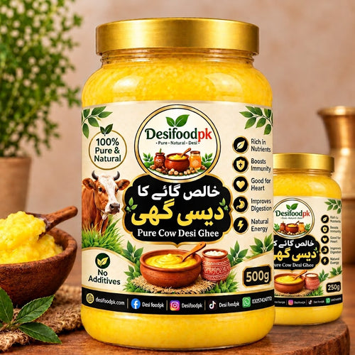 100% Pure Cow Desi Ghee-Traditional, Natural & Pure